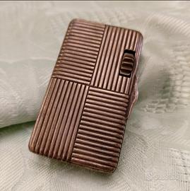 Portafiammiferi antico argento 