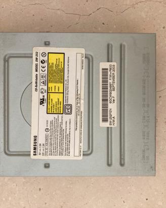 Masterizzatore CD-RW Samsung modello SW-252.