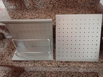 porta rotoli e leggio per mobile cucina 