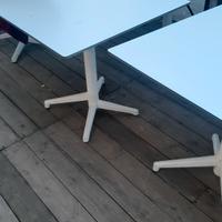 tavoli bianchi 80x80.. n' 8 pezzi