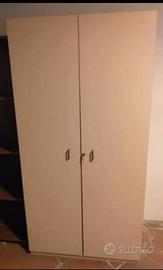 armadio 2 ante ufficio o casa