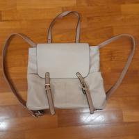 borsa zainetto  in pelle