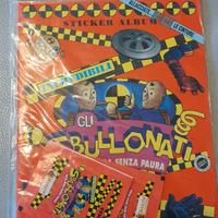 ALBUM FIGURINE SBULLONATI + 4 BUSTINE NUOVO