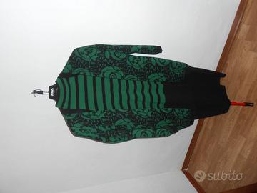 1 vestito con giacca di lana