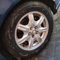 2 cerchi Jaguar 16"+gomme e spedizione omaggio