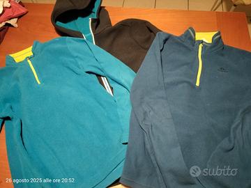 set maglie pile ragazzo