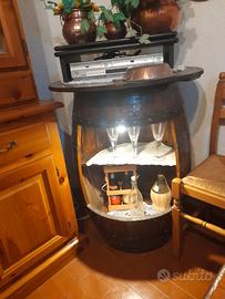 Set botte bar + 2 botti arredo rustico
