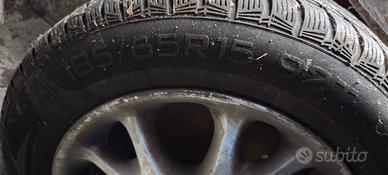 gomme termiche + cerchi lega Alfa 147  185/65 R15