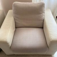 2 poltrone piu pouf (ANCHE SEPARATAMENTE)