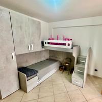 Cameretta per bambini Modello Spring colore grigio