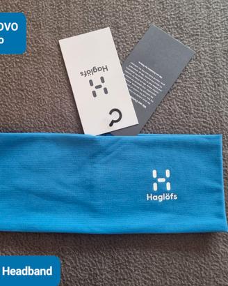 Haglöfs fascia Mirre Headband col. blu - NUOVA
