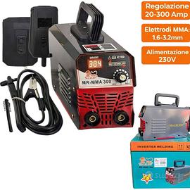 Saldatrice Inverter 300A Elettrodo 1.6-3.2mm230V