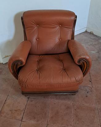 Poltrone in pelle