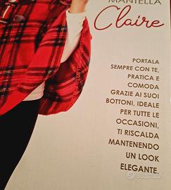 Mantella donna nuova nella sua confezione,