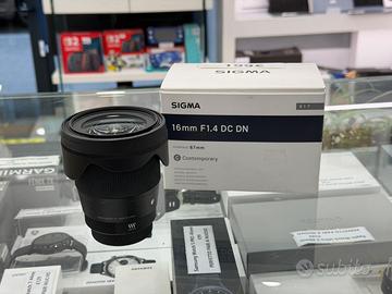 Obiettivo SIGMA 16mm F1.4 DC DN - PROMO