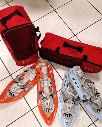 Ciaspole INOOK mod. ODALYS (2 paia) + Accessori