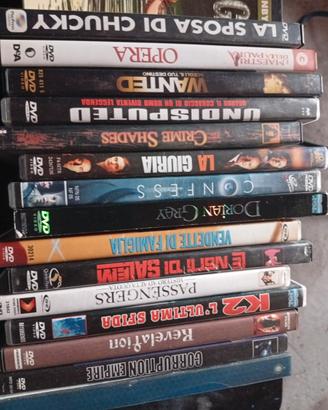  10 DVD Originali Thriller Horror Cul