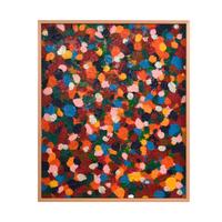 TENNIS BALL - astratto contemporaneo acrilico70X85