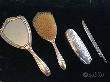 Set antico toeletta argento