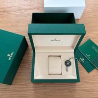 Scatola rolex nuova 2025  e libricini