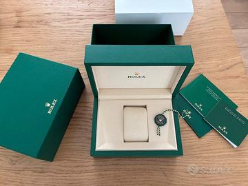Scatola rolex nuova 2025  e libricini