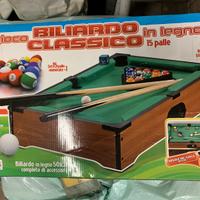 Biliardo da tavolo
