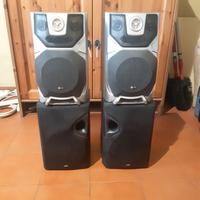 Lotto di casse audio sony lg stereo amplificatore