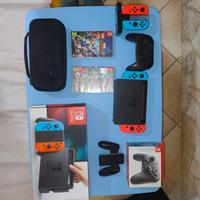 Nintendo Switch Console + accessori + giochi