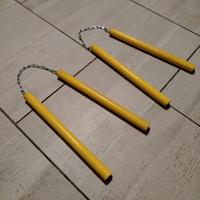 2 nunchachu di legno kung fu 