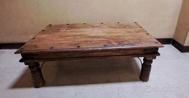 Tavolino etnico in teak