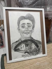 Enzo Ferrari ritratto