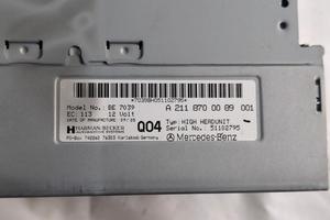 A2118700089 AUTORADIO CON SISTEMA DI NAVIGAZIONE S