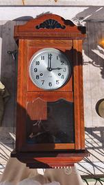 Orologio a pendolo vintage 31 DAY in legno