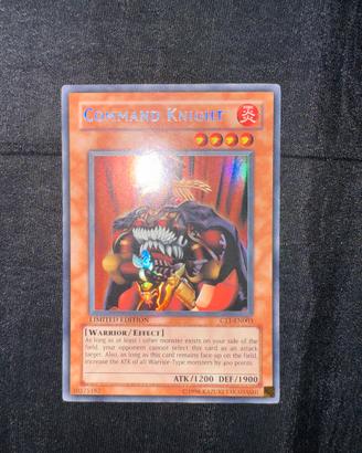Yugioh Misprint Command Knight No Secret Foiling