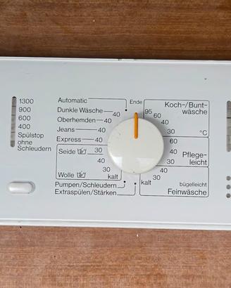 Ricambi lavatrici Miele Softronic W257F W250