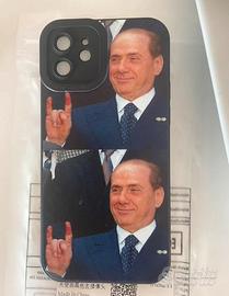 Cover iphone 14 silvio Berlusconi