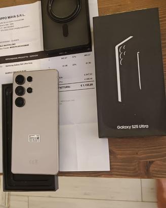 Samsung s25 ultra 256 gb 16 mesi garanzia scambi