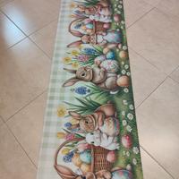 Tappeto coniglietti Pasqua 1,59 m