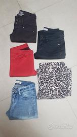 BLOCCO 5 pantaloni 
