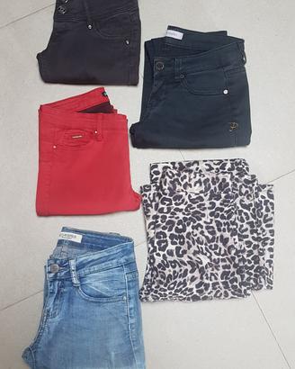 BLOCCO 5 pantaloni 