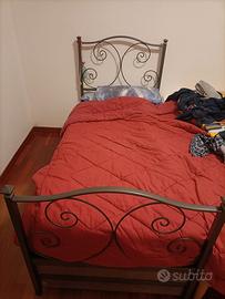 letto in ferro battuto