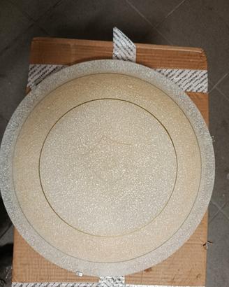 Plafoniera da Soffitto in Vetro granigliato