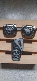 Set pedali sportivi universali cromati