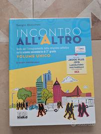 INCONTRO ALL'ALTRO VOLUME UNICO RELIGIONE