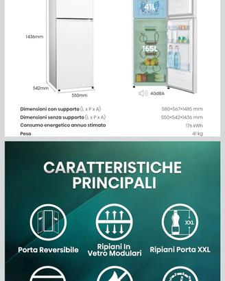 Hisense MTM55205E Frigorifero 