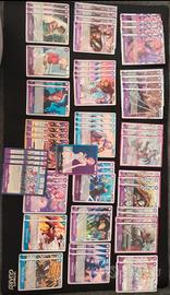 mazzo Reiju viola blu completo da torneo One piece