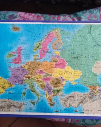 puzzle Europa , numeri