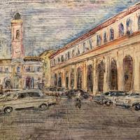 Quadri artista Meldolese anni 70