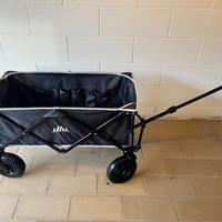 CARRELLO SPIAGGIA CAMPEGGIO con ruote gonfiabili