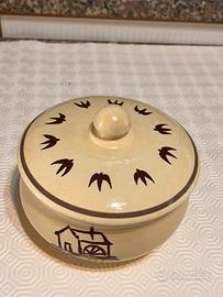 Biscottiera della collezione “le rondini”